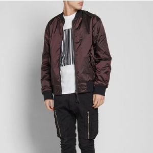 HELMUT LANG REVERSIBLE LIGHT WEIGHT BOMBER JACKET